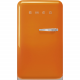 SMEG Frigorífico 1 puerta ** FAB10LOR6. Cíclico. Naranja. Clase E